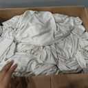 BRILLMAX 6 Pack Beige Round Tablecloths 120 Inch for 60" Tables