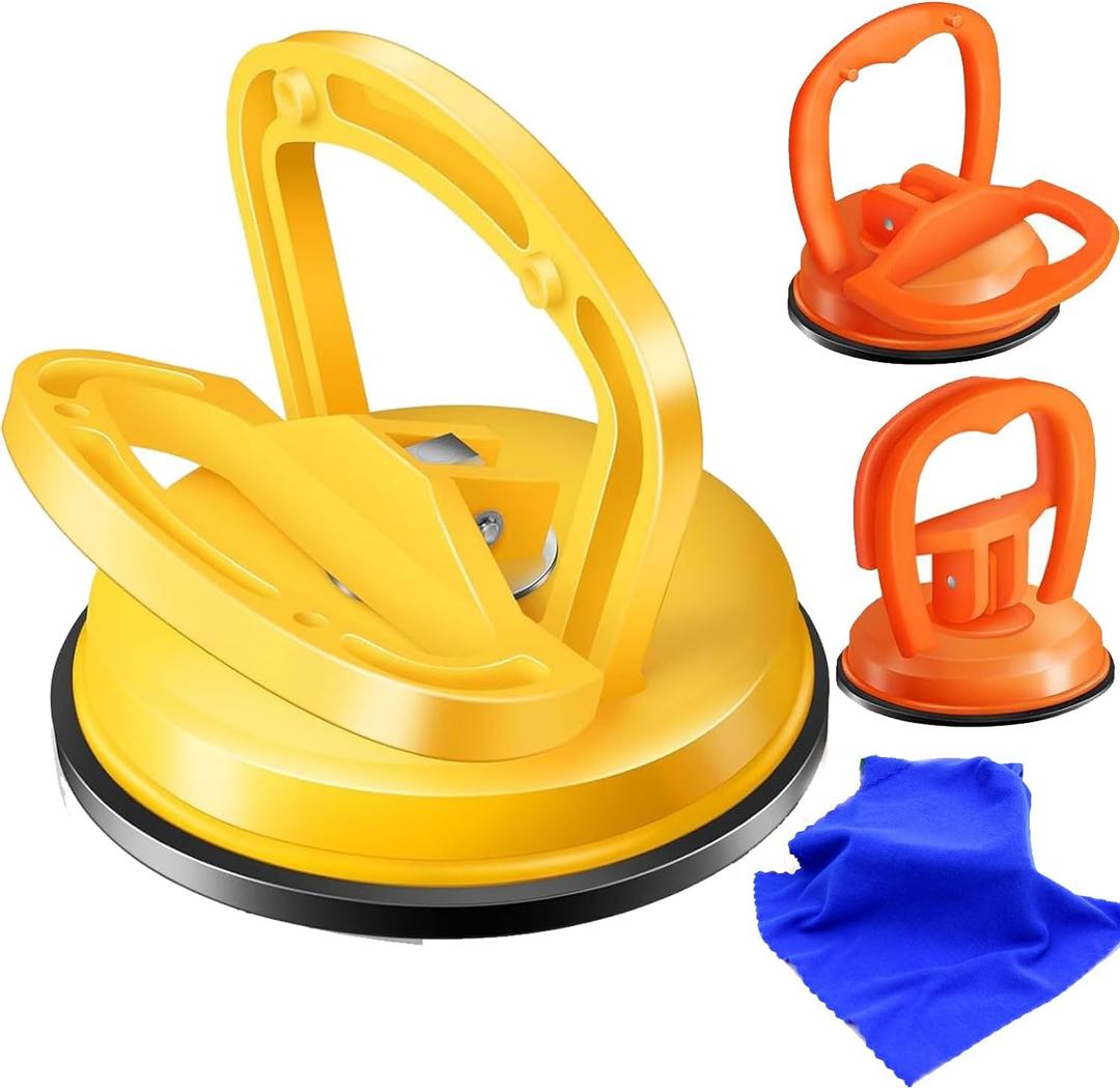 Car Dent Puller Repair Kit,Powerful Car Suction Cup Dent Puller Kit Handle Lifter,Car Dent Removal Kit,Car Dent Remover Tools for Auto Body Dents Remove,Glass,Screen,Tiles Lifting Objects Moving (B)