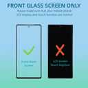 Pixel 6A Screen Replacement, Front Glass Outer Panel Repair Kit Compatible with Google Pixel 6A 6.1"(No LCD & Touch Digitizer)