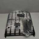 Decorative Garden Fence 24in (H) x 12.5ft (L), 12 Panels No Dig Garden Fencing Animal Barrier for Dogs Rabbits Arched Flower Bed Edging, Metal Wire Border Panel for Outdoor Patio Yard Decor