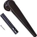 Yoogu 10 inch Recliner Handle Lever Replacement Kits 5/8 inch Square Mount with 5-3/10 inch Drive Tubes Include Screw (Glossy)