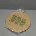 Round Pizza Cutting Board 12inch 2Pack Double Sided Bamboo Wooden Pizza Tray Meat Bread Cheese Serving Platter Pizza Oven Accessories Pizza Prep Board Paddle Blocks Circular Circle