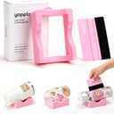 Silicone Cup Cradle, Cup Cradle for Tumblers for Apply UV DTF Decals/Apply Vinyl Decals/Sublimating Tumblers, Hanging Storage for DIY Your Craft (Pink)