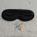 Travel Essentials Blackout Sleep Mask for Men Women: Weighted Designed 3D Zero Eye Pressure Soft - for Long Flight, Car Trip, Office Nap, Bedroom, Apartment - Rest and Relaxation Gifts