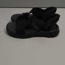 Skechers Go-Walk Flex Sandals Slip-Ins Black Size 7