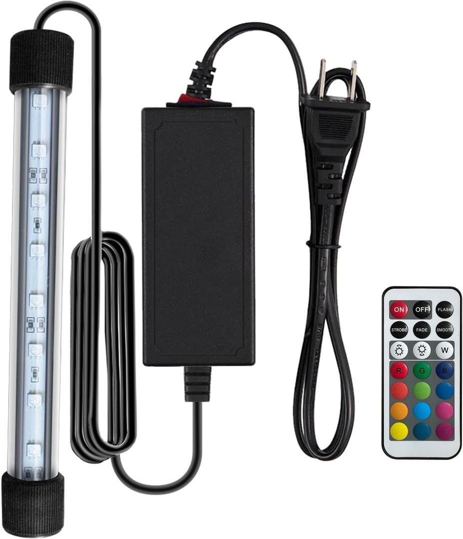 AquaMiracle 8 inch LED Light for Pond Waterfall Kit WK-08