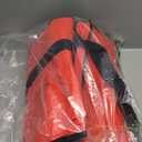 HOMEST Christmas Tree Storage Bag, Fits for 4.5-7 ft Xmas Artificials, Zippered Bag with Reinforced Carrying Handles and Wheels, Red (Bag Only)