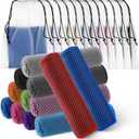 Hosuly 12 Pcs Cooling Towels for Face and Neck 12 x 40 Inch Workout Towels for Gym Fast Drying Hot Weather Sweat Rag Cold Cooling Cloth with 12 Bags Athletes Sport Yoga Golf(Mixing Colors)