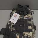 Piscifun Fishing Backpack Tackle Bag with 2 Rod Holders, Multi-Compartment Storage, MOLLE System, Water-Resistant Lightweight Outdoor Pack 