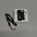 WUBEN G5 Rechargeable EDC Flashlight, 400 Lumens Dual Light Sources Mini Flashlight with RGB Light, Portable Flat Pocket Flashlights, Magnetic Keychain Flashlight for Outdoor Home Emergencies (Black)