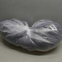 28in Large Dog Bed, Medium Size Dog and Cats, Calming Donut Bed for Puppy and Kitten, Washable Round Fluffy Pet Bed (Dark Grey)