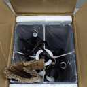 Floor Lamp for Living Room, 3 Color Temperatures Modern Standing Tall Lamps for Bedroom, Elegant Linen Shade, Minimalist Stand Up Pole Lamp for Office Kids Room Reading, Blue