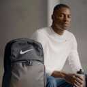 Nike Unisex Brasilia 9.5 Training Backpack (Extra Large, 30L), Black/ Black/ White, MISC