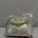 TOPALL Upgrade Rhinestone Evening Bag Bling Purse Sparkly Diamond Silver Clutch Purses for Women Party Club Wedding Prom (Large, Gold)