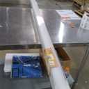 Blackout Roller Shades Blinds Cordless for Windows Pull Down Room Darkening Door Blinds with Thermal Insulated Easy to Install for Living Room,Bedroom,Home,Office Bathroom White 76" Wx72 H