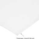 uxcell White Glitter EVA Foam Sheets 11 x 8 Inch 2mm Thick for Crafts DIY Projects 24 Pcs