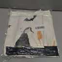 Halloween Ghost Boo Pillow Covers Trick or Treat 18 x 18 Inch Throw Pillows, Spooky Pumpkin Tree Decorative Farmhouse Seasonal Cushion Case for Sofa Couch Set of 4