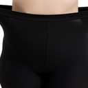 Plus Size Compression Tights for Women 20-30 mmHg with Closed Toe - Womens Graduated Compression Pantyhose for Swelling, Sclerotherapy, Pregnancy Circulation - Black, 5X-Large