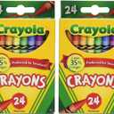 Crayola Crayons 24 ct (Pack of 2)
