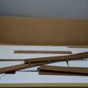 Washer Dryer Countertop, 27.5" x 54" Bamboo Washer and Dryer Countertop for Laundry Room Organization(Retro Brown)