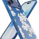 Smartish iPhone 17 Pro Max MagSafe Case - Gripmunk Magnetic Slim Case [Lightweight + Protective] Thin Grip Cover with Microfiber Lining for Apple iPhone 17 Pro Max - Very Cherry Blossom