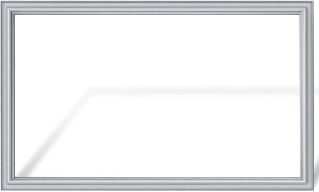Upgraded WPW10714545 Freezer Door Gasket for Whirlpool Kenmore, 21.06 x 34.25 W10164045 Refrigerator Door Gasket fit for Maytag & Kitchen Aid Freezer Door Seal Replace Part W10191103, W10443322