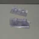 12-Pack Heavy-Duty Adhesive Shelf Brackets, Large Size Double Row Brackets, No-Drill Wall Mount Pegs,Shelf Support Pegs for Kitchen Cabinets, Bookshelves, and Closets