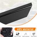 Exterior Door Window Molding Trims fit for Ford F150 2015-2020,Door Window Bottom Sill Weatherstrip Covers,Seal Belt Weather Stripping Decor,3MM Adhesiver,4PCS Glossy Black