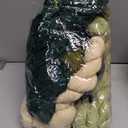 12 Pcs Cheesecloth Gauze Table Runners Boho Wedding Decor Rustic Sheer Runner for Wedding Table Bridal Shower Birthday Party Decorations(Gradient Green,12 Pcs) ([Refer to Product Image])