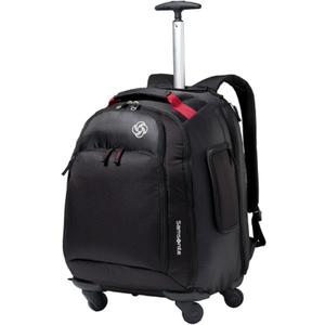 Samsonite MVS Rolling Backpack, Black, 19-Inch