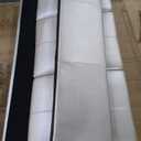 L Shaped Sectional Sofa with Ottoman,Leather Right Facing Modern Couches with Cup Holder for Living Room, Bedroom, Office, Glistening White