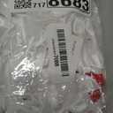 100 PCS Bows for Gift Wrapping, 2.75" Satin Ribbon Bows with Double-Sided Tape, Small Bows for Crafts, Bow Decor, Mini Bows Decorations for Party Baby Shower Birthday Wedding (White)