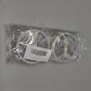 2-Pack Leak Proof Lid Replacement 40 oz, Only Fit for Stanley Quencher H2.0 Tumbler, Reusable Flip Straw Lid Top Cover for Stanley 40oz Cup Accessories, Replacement of Leaking Original Lids, Cream