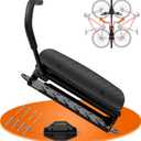 Hycline Swivel Bike Wall Mount: Bicycle Rack for Garage Organizer - Space-saving Wall Mounted Vertical Bike Hook Hanger - Heavy-duty Sturdy Storage Bike Rack for Home & Indoor - 1PC