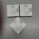 Aqara Water Leak Sensor 3 Pack, Zigbee Wireless Water Leak Detector for Alarm System and Smart Home Automation, Requires AQARA HUB, App Notifications, for Kitchen, Bathroom, Basement, Works with IFTTT