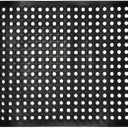 Anti Fatigue Rubber Floor Mats, 24 x 36 Inch Non-Slip Restaurant Mat Door Mat Drainage Mat for Indoor Outdoor Wet Area, Pool Entry, Garden - Black