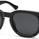 SOJOS Retro Round Polarized Sunglasses for Men Women Vintage Classic Thick Womens Square UV400 Shades SJ2321