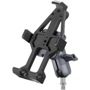 Motorcycle Phone Holder Rotating Adjustable Aluminum Alloy Handlebar Cell Clip Compatible With ATV/UTV Bike Bicycle Motorbike(CPC-05T6(M10))