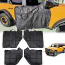 Door Storage Bag Fit for 2021-2026 Ford Bronco 4-Door Front and Rear Door Bags 4PC