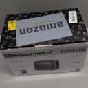 Elite Gourmet ECT1027G Cool-Touch 2 Slice Toaster, 6 Toast Settings & Cancel Function, Extra Wide 1.25 Slots Easily Fits Breads, English Muffins, Bagels & Waffles, Gunmetal Gray