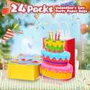 Amazon.com: MotiMind 24 Pcs Birthday Gift Bags with Handles Paper Treat Goodie Party Bags Happy Birthday Decorations Party Supplies for Kids Adult : Health & Household
