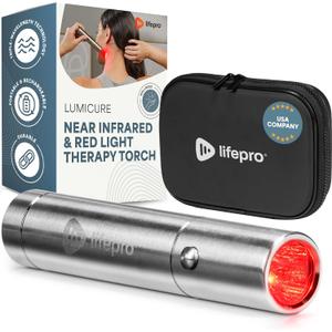 LifePro Infrared & Red Light Therapy for Body Joints & Muscles Wellness Support, Portable Red Light Therapy Device, Near Infrared Light Therapy for Body & Face - Use 3 wavelengths
