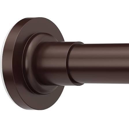 Shower Curtain Rods 75 inches Long, Brown