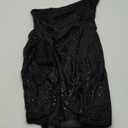 GRACE KARIN Women's Sequin Dress Shiny Sleeveless One Shoulder Bodycon Dress Glitter Party Club Dress Black 18