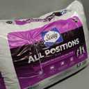 Sealy All Positions Cotton Pillow, King, White
