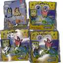 4 x Assorted straw toppers 4 pack 2 count each