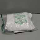 N&Y HOME 60 Inch Waffle Weave Shower Curtain with Snap-in Fabric Liner & 12 Metal Hooks Set - 60" x 72" Shower Stall Size, Hotel Style & Mesh Top Window, Machine Washable - White, 60x72