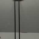 BABELIO Metal Baby Gate,5.5inch (14cm) Black Extension, Extra Wide Baby Gates for Stairs & Doorways, Pressure Mounted Walk Thru Child Gate with Door, NO Need Tools NO Drilling,30" Tall