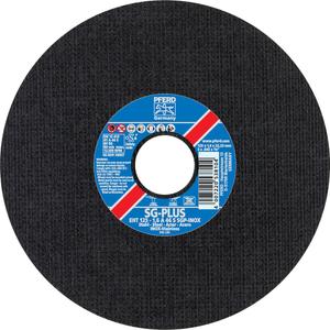 PFERD 69857 Flat Cut-Off Wheel, Type 1, Aluminum Oxide A, 5" Diameter x .045" Thickness, 7/8" Bore, 12200 Max RPM (Pack of 25)
