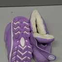 UBFEN Kids Snow Boots Boys Girls Winter Warm Waterproof Outdoor Slip Resistant Cold Weather Unisex Shoes (Toddler) (F/Light Purple)